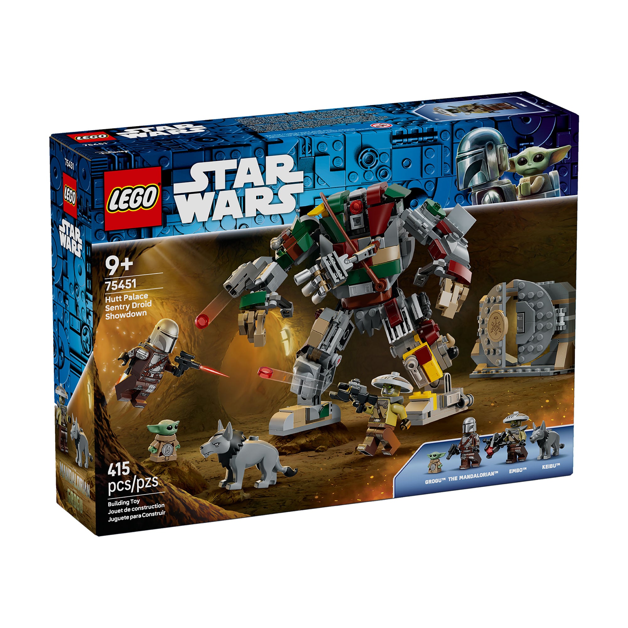 Конструктор LEGO Star Wars Hutt Palace Sentry Droid Showdown, 415 деталей, від 9 років (75451)